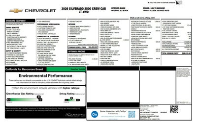 2026 Chevrolet Silverado 2500 HD LT