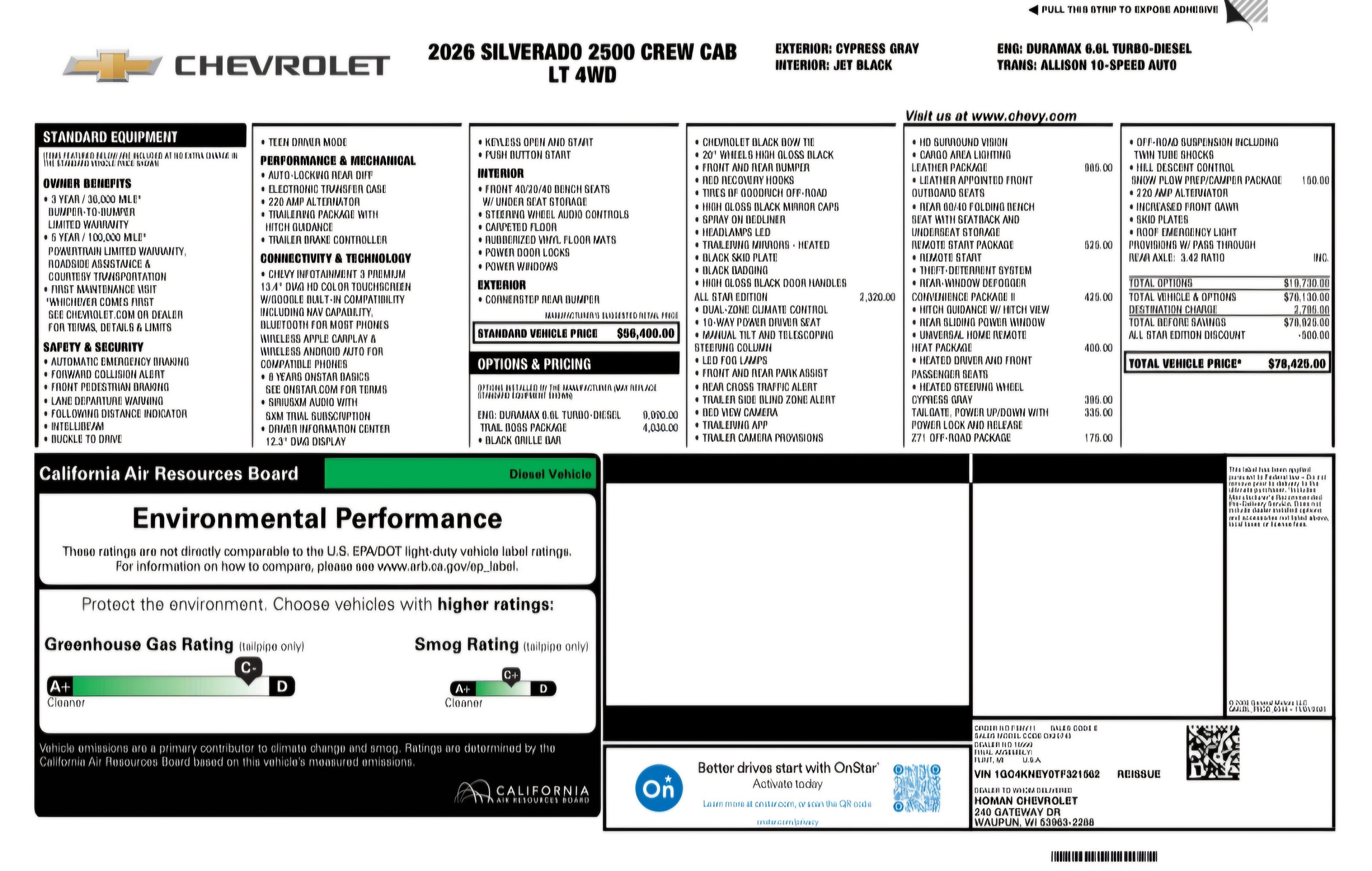 2026 Chevrolet Silverado 2500 HD LT