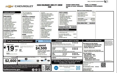 2026 Chevrolet Colorado Z71