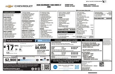 2026 Chevrolet Silverado 1500 LT