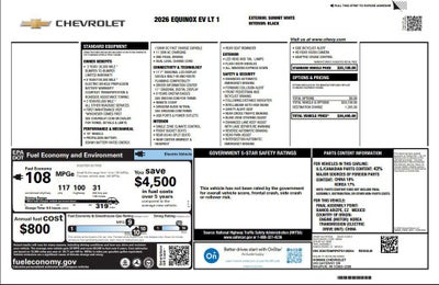 2026 Chevrolet Equinox EV LT