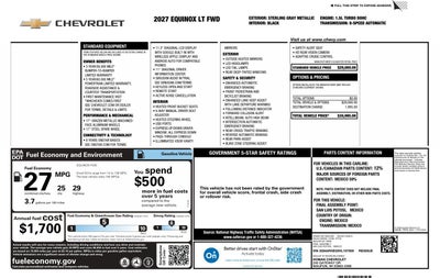 2027 Chevrolet Equinox LT