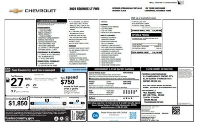 2026 Chevrolet Equinox LT