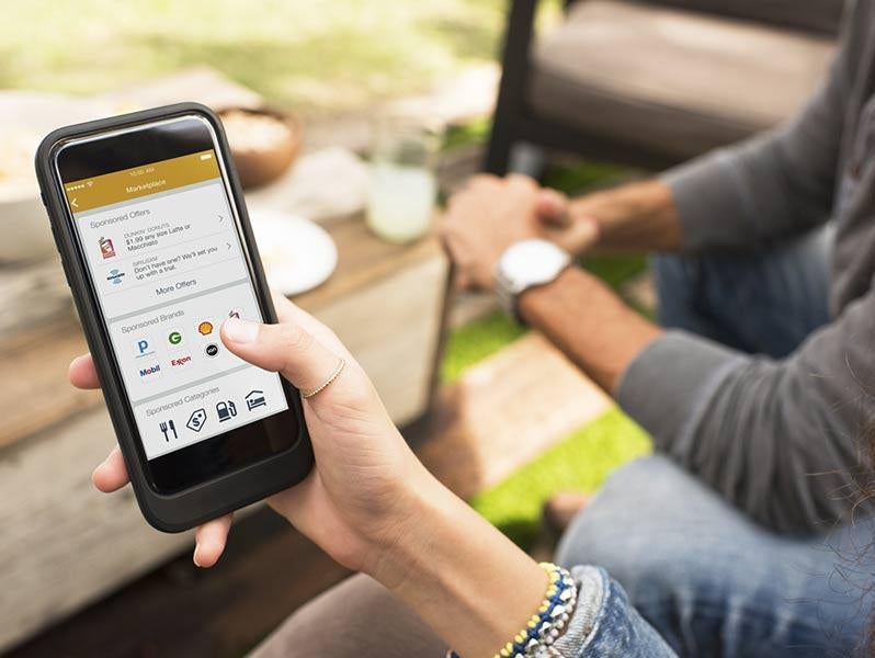 Viewing Marketplace on a smartphone