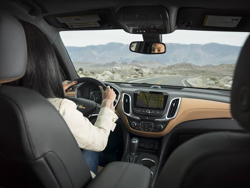 Driver using navigation