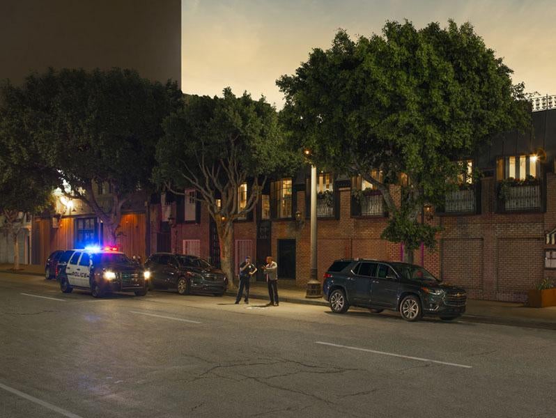 Police assisting victim of vehicle theft